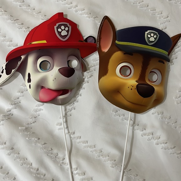 🐾 Paw Patrol Photo Props and Masks (12) - Picture 4 of 8